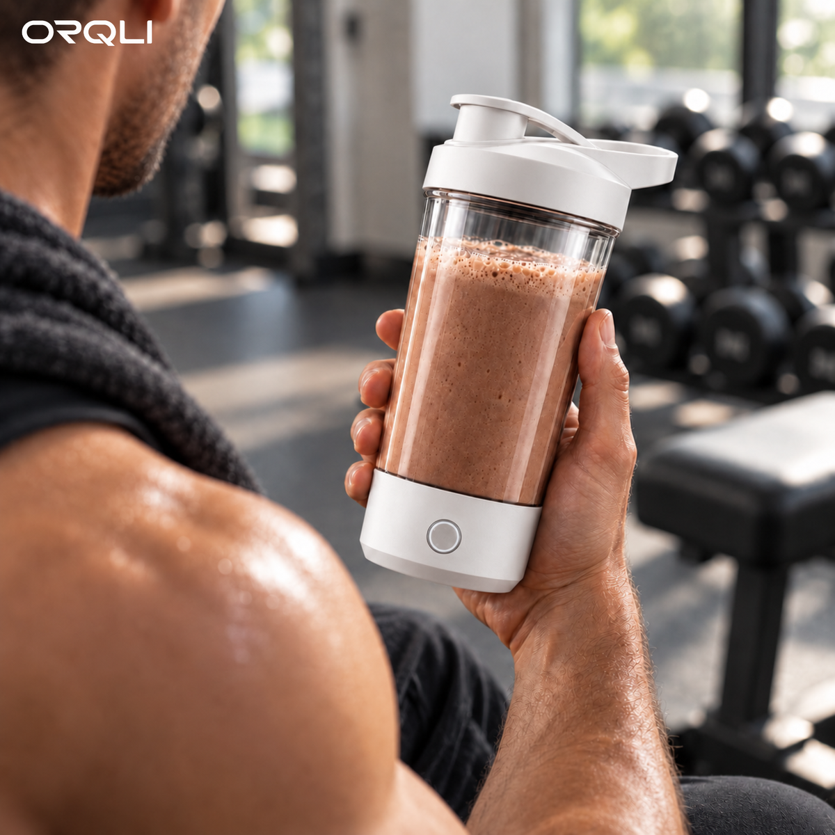 ORQLI™ Electric Protein Blender