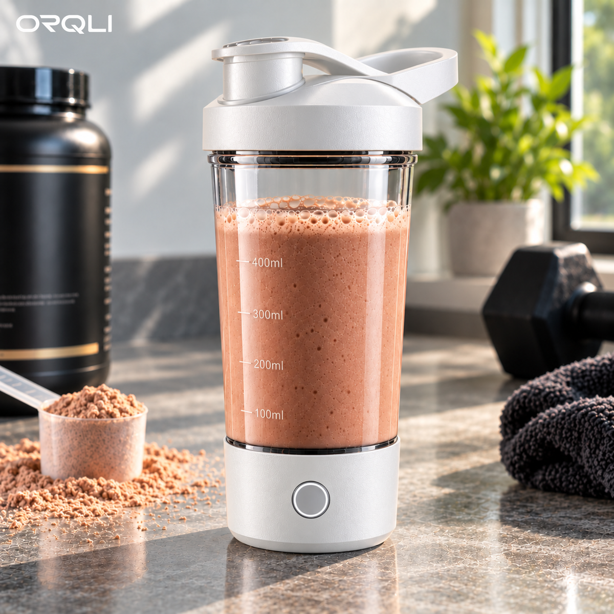 ORQLI™ Electric Protein Blender