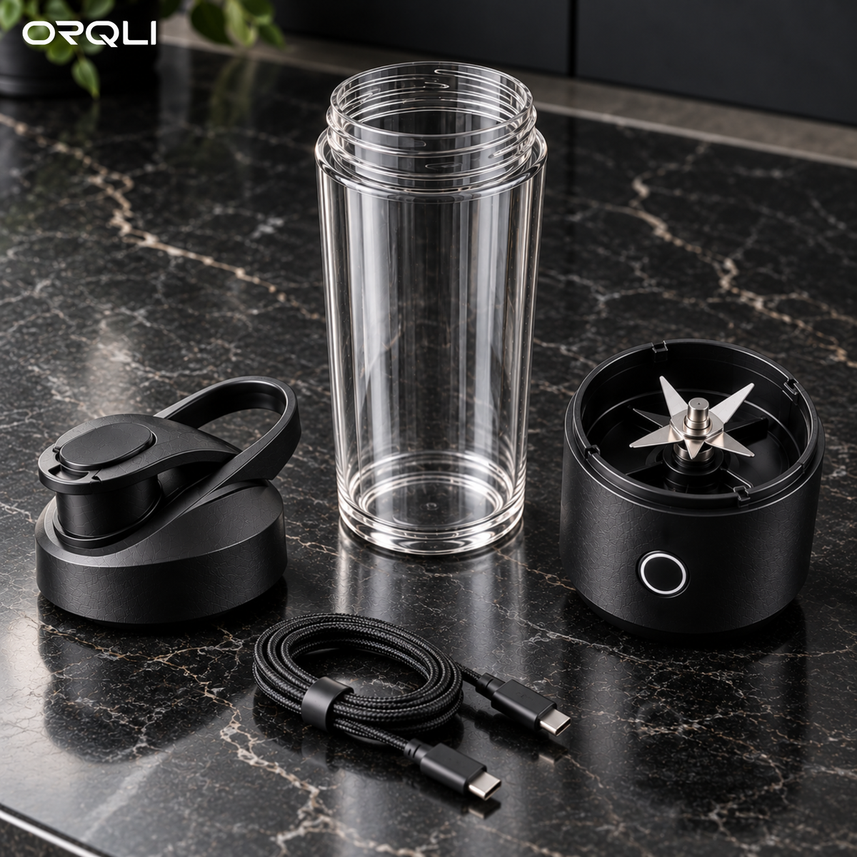 ORQLI™ Electric Protein Blender