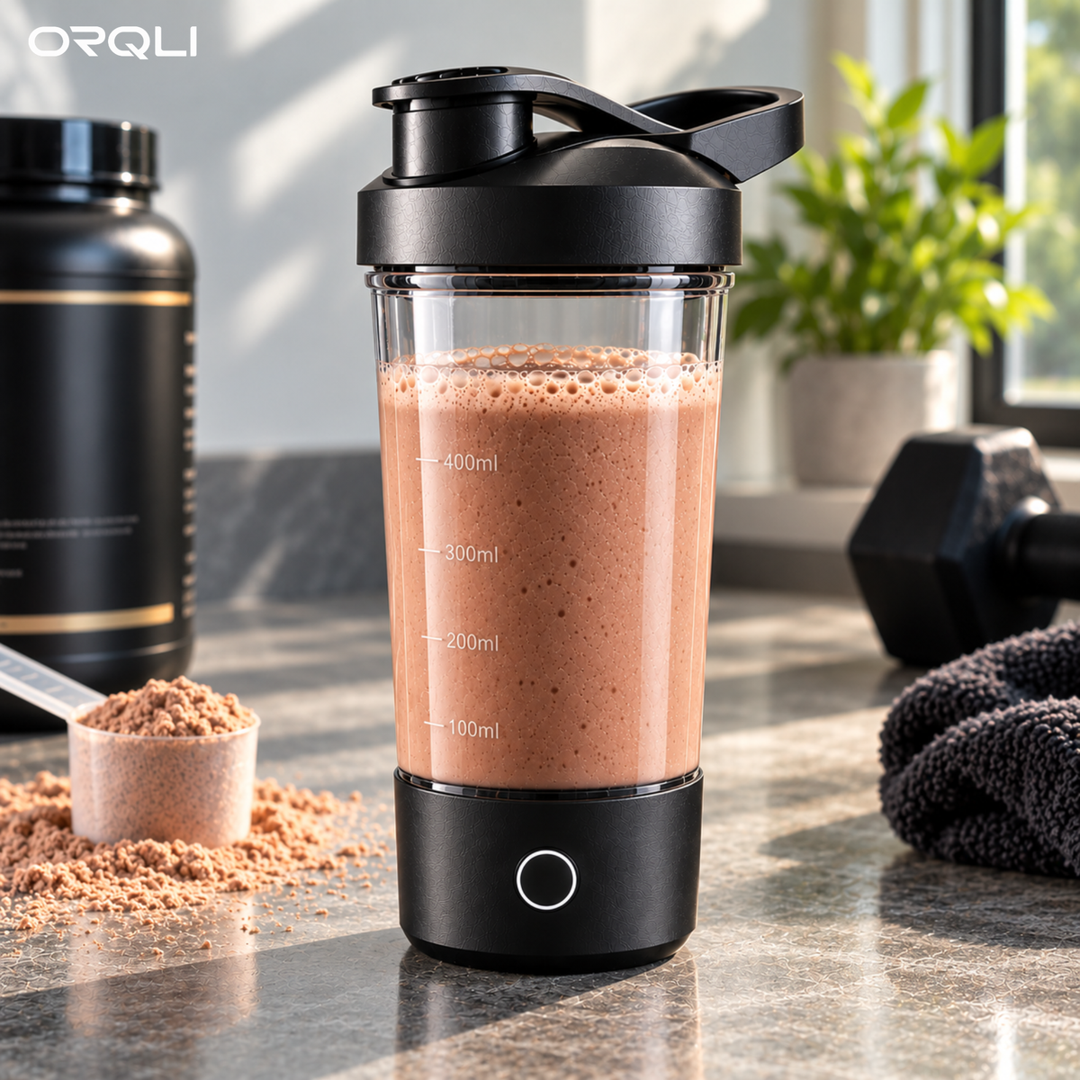 ORQLI™ Electric Protein Blender
